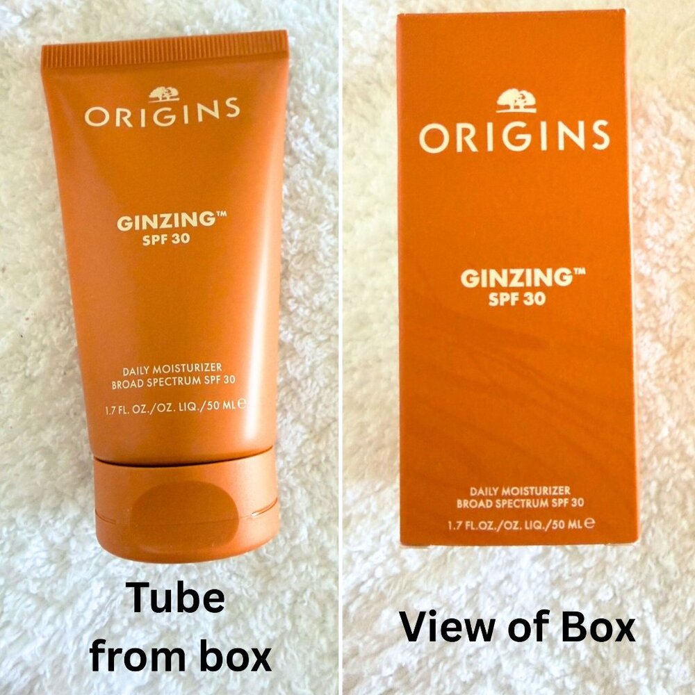 Origins Ginzing SPF 30 Moisturizer 1.7 oz Checks and Balances 5 fl oz Face Wash - Picture 4 of 10